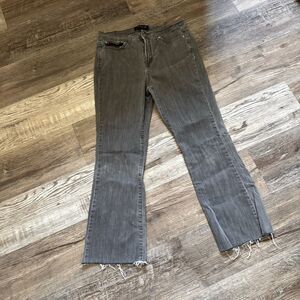 Jeanstar Gray Hi-Rise Bootcut Jeans Size 8